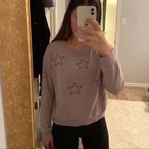 Sundry star pattern pullover